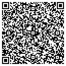 QR code with K W Feeds contacts
