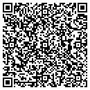 QR code with K & G Towing contacts