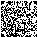 QR code with B & D David Dozing Inc contacts