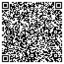 QR code with P B Towing contacts