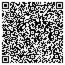 QR code with H And H Feed contacts