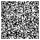 QR code with H & H Feed contacts