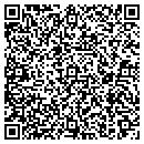 QR code with P M Feed & Grain Inc contacts
