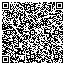 QR code with B J's Heating contacts