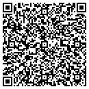 QR code with H & S Service contacts