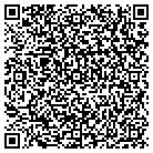 QR code with T & V Towing & Snowplowing contacts