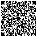 QR code with T & P Heating contacts