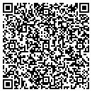 QR code with B & L Retaining Walls contacts