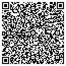 QR code with P & D Heating contacts