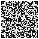 QR code with B & C Heating contacts