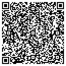 QR code with H & J Beres contacts