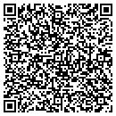 QR code with H&R Excavating Inc contacts