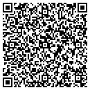 QR code with H P & R Co contacts