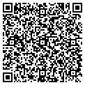 QR code with D V Towing contacts