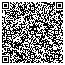 QR code with P & J Towing contacts