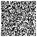 QR code with P & J Trucking contacts