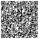 QR code with H & H Towing contacts