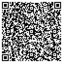 QR code with R & J Backhoe Service contacts