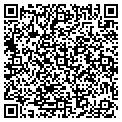 QR code with P & D Service contacts