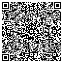 QR code with N R C S contacts