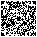 QR code with K W Painting contacts