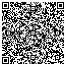 QR code with P And M Towing contacts