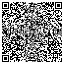 QR code with B & K Excavating LLC contacts