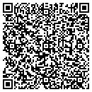 QR code with R Myers contacts