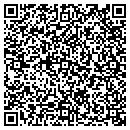 QR code with B & B Excavation contacts