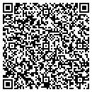 QR code with B & R Service Towing contacts