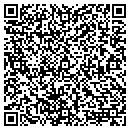 QR code with H & R Custom Cabinetry contacts