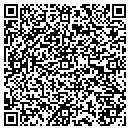 QR code with B & M Upholstery contacts