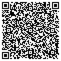 QR code with P & E Farm contacts