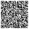 QR code with B & D Towing contacts