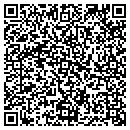 QR code with P H B Excavating contacts