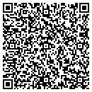 QR code with B J W Custom Decorating contacts