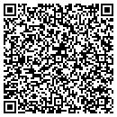 QR code with T & W Towing contacts