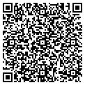 QR code with C K Dozing contacts