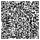 QR code with P F Vacek Jr contacts