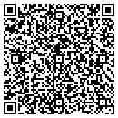 QR code with H & W Advanced Towing contacts
