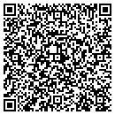 QR code with R Von Ruden contacts