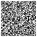 QR code with 3 Day Blinds contacts
