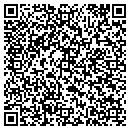 QR code with H & M Towing contacts