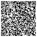 QR code with H H Grass Cutting contacts