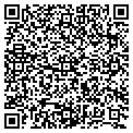 QR code with B & C Ditching contacts