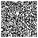 QR code with B & Bac & Htg Service contacts