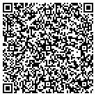 QR code with M & E Excavating Shop contacts