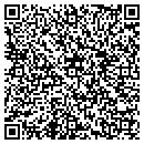QR code with H & G Towing contacts