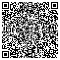 QR code with P & J Towing contacts