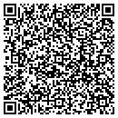 QR code with H & E Inc contacts